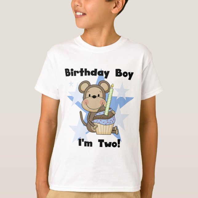 Monkey Boy camisetas y regalos de cumpleaños (Anverso)