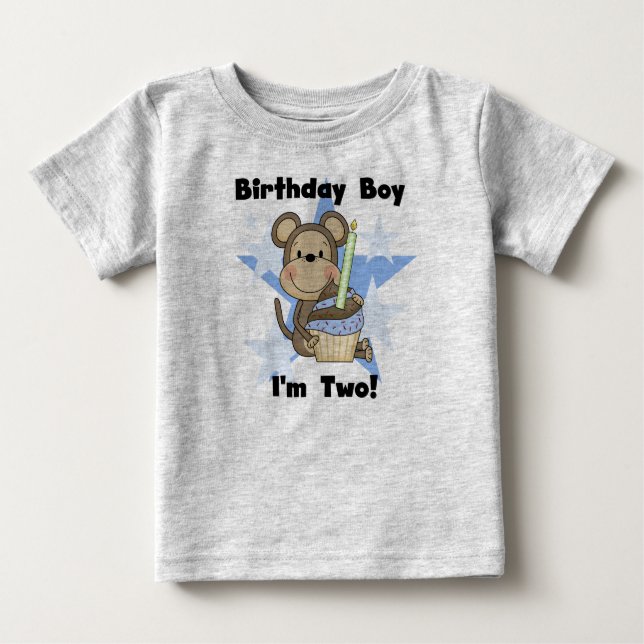 Monkey Boy camisetas y regalos de cumpleaños (Anverso)