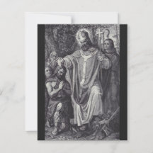 Mono benedictino inglés de Saint Boniface