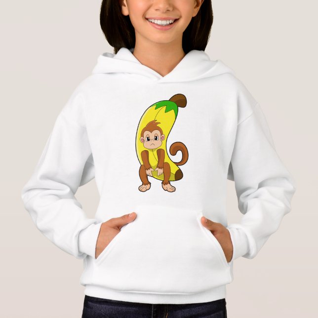 Mono con banana (Anverso)