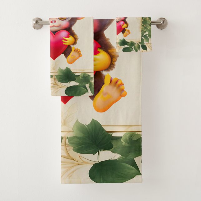 Mono de San Valentín de la Selva Adorable (In situ)