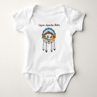 Mono del jersey del bebé de Lipan Apache