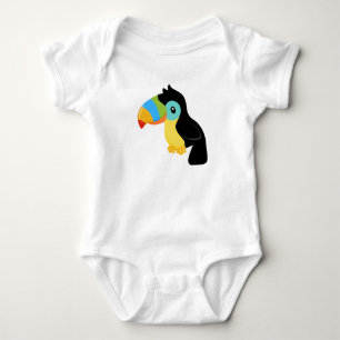 Mono del jersey del bebé de Toucan