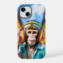 Mono genial con auriculares