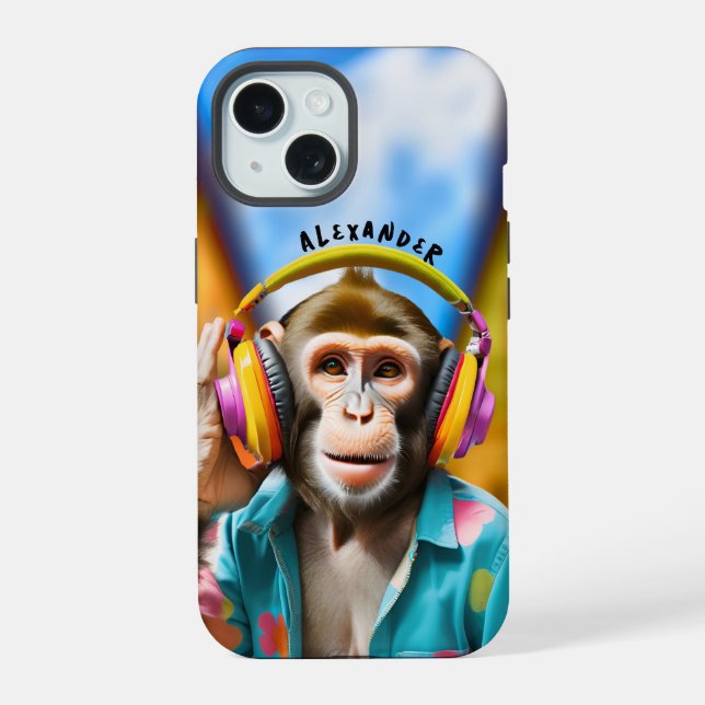 Mono genial con auriculares (Reverso )