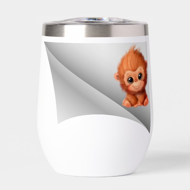 mono lindo bajo el parche (Frente)