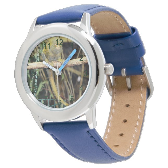 Mono Marmoset En Alerta, Reloj De Pulsera Para Niñ (Angular)