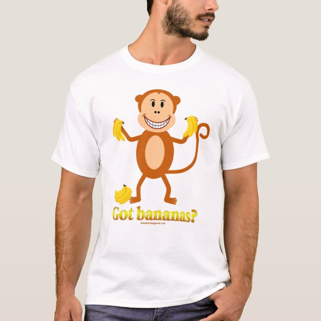 ¿Mono - plátanos conseguidos? camiseta (Anverso)