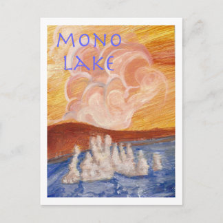Mono postal del lago