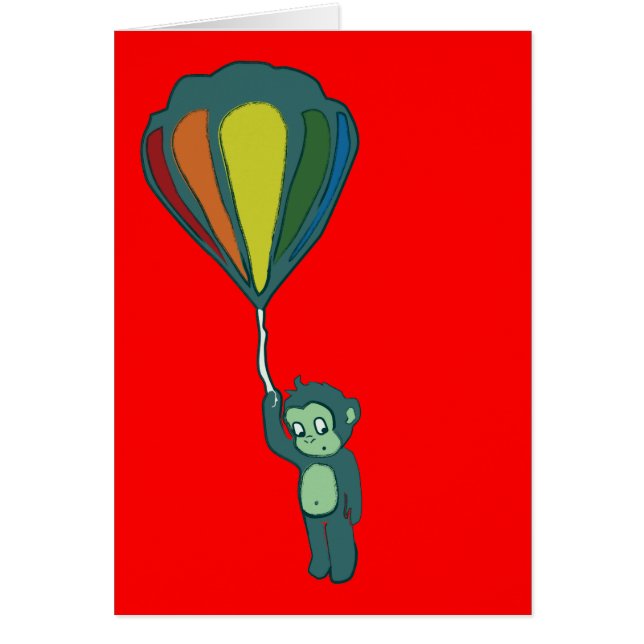 mono volador: globo de aire caliente (Frente)