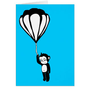 mono volador: globo de aire caliente