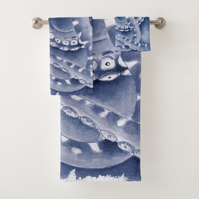 Monocromo de los Tentáculos Azules (In situ)