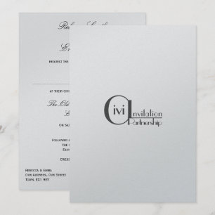 Monocromo - Invitación CP