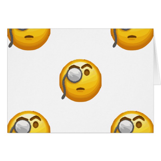 monóculo de emoji (Anverso (Horizontal))
