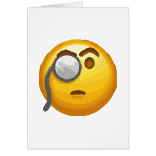 monóculo de emoji