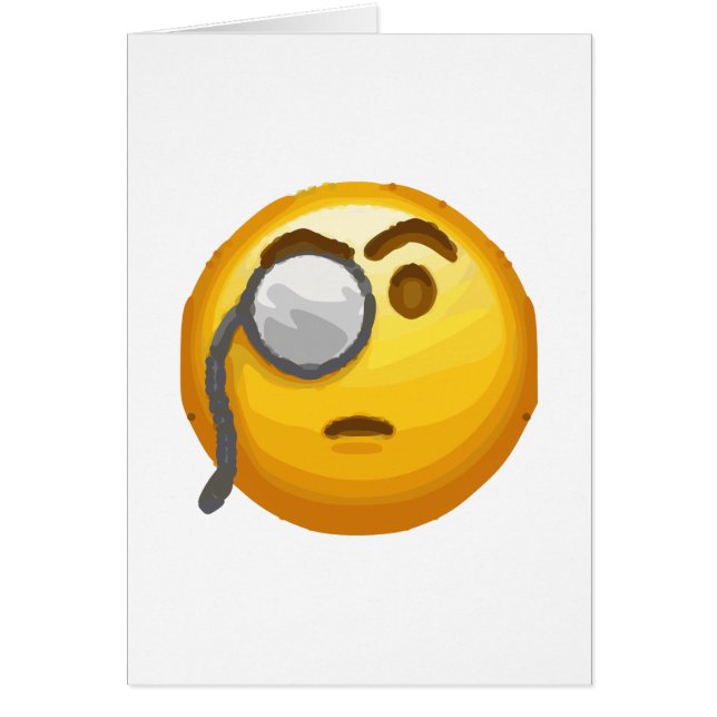 monóculo de emoji (Frente)