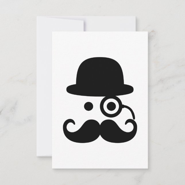 Monóculo de Mustache (Anverso)