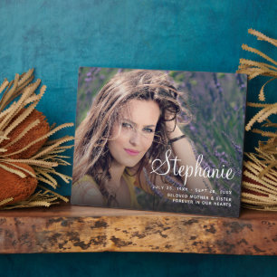 Monografía de la placa de la foto única con comens