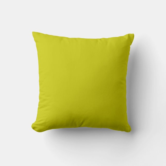 MONOGRAM almohada verde claro sólido (Anverso)