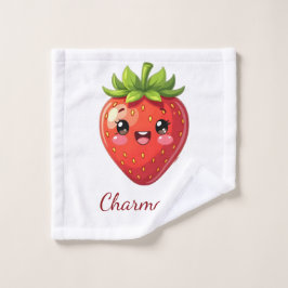 Monogram cute strawberry kawaii