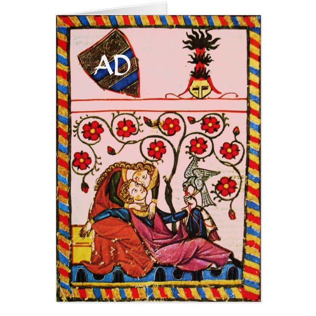 MONOGRAM DE PARCHMENT EL DÍA DE SAN VALENTÍN DE AM (Frente)