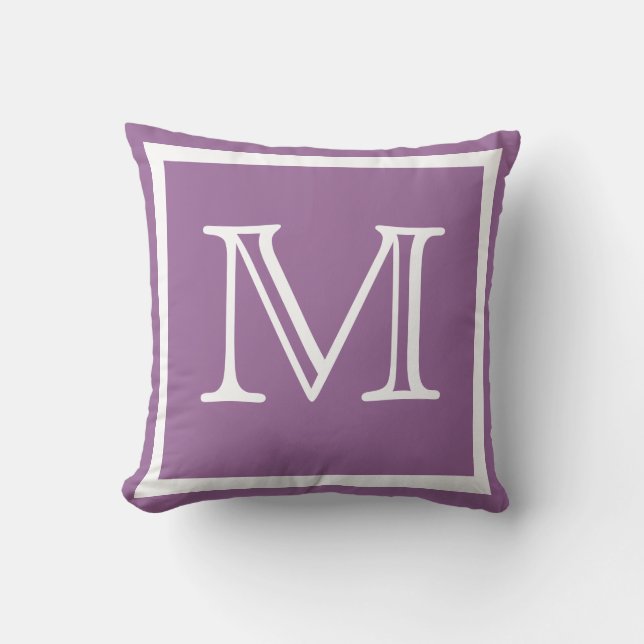 MONOGRAM Polvo suave almohada pura clara brillante (Anverso)