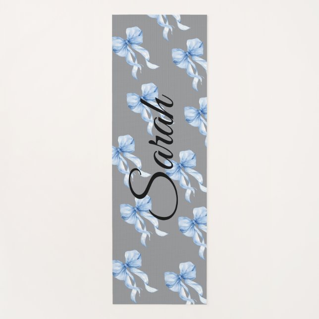 Monogram Something Blue fitness Yoga mat (Anverso)