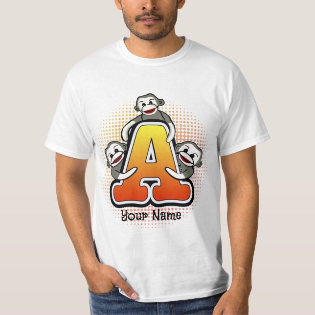 Monograma A Camiseta De Mono De Boca (Anverso)