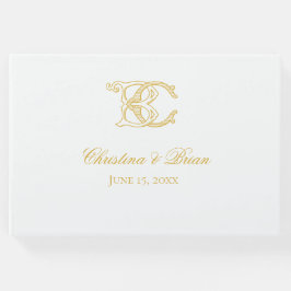 Monograma BC del libro de invitados