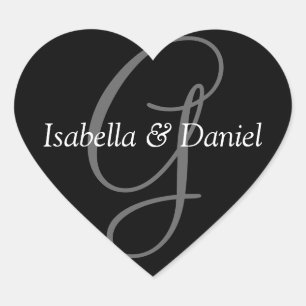 Monograma Boda de sellos de monograma boda