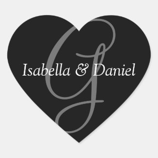 Monograma Boda de sellos de monograma boda