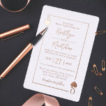 Monograma Boda de tarjetas de reproducción Relieve<br><div class="desc">Celebre con estilo estas invitaciones de boda elegantes y muy modernas. Este diseño es fácil de personalizar con la redacción de su evento especial y sus invitados estarán encantados cuando reciban estas fabulosas invitaciones.</div>