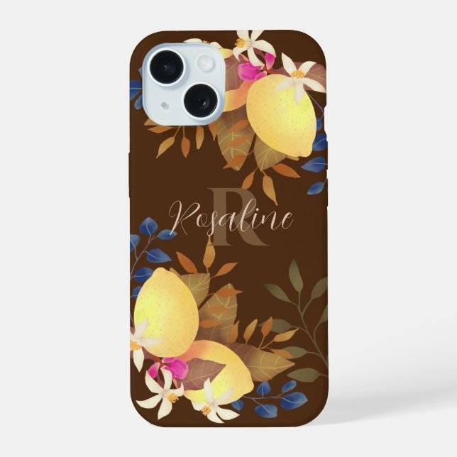 Monograma Brown Moda limón (Reverso )