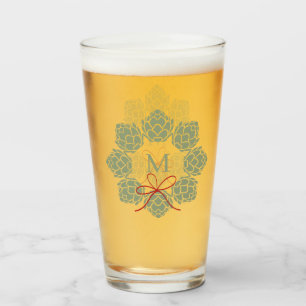 Monograma de Beer Hops Navidades