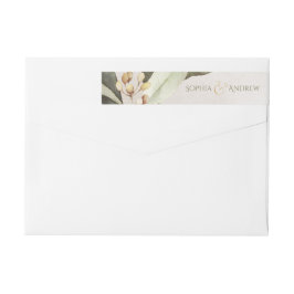 Monograma de boda rústico vintage de vegetación bo