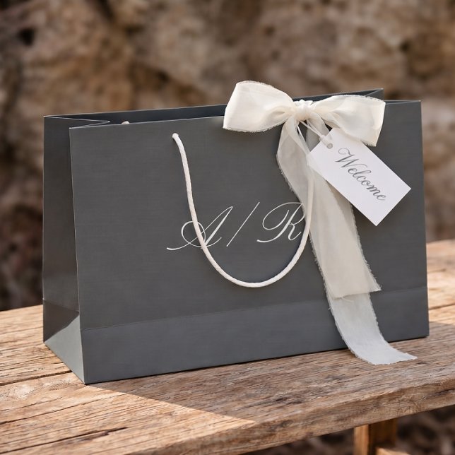 Monograma de Caligrafía Bolsas para Invitados de B (Subido por el creador)