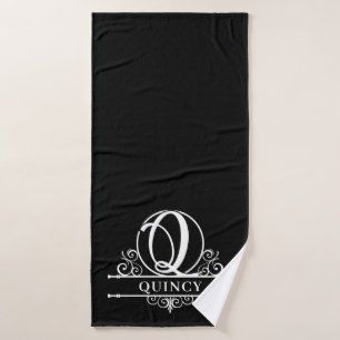 Monograma de color editable Q