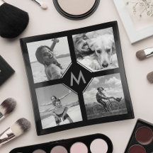 Monograma de familia de Collage de fotos personali