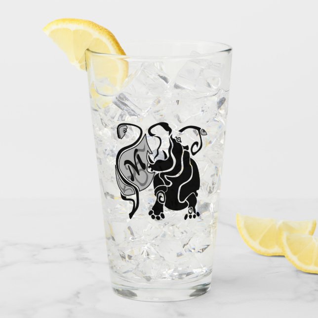 Monograma de Hippo enojado (Anverso (hielo))