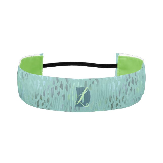 Monograma de la banda de la cabeza no deslizante d (Anverso)