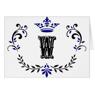 Monograma de la corona "W"