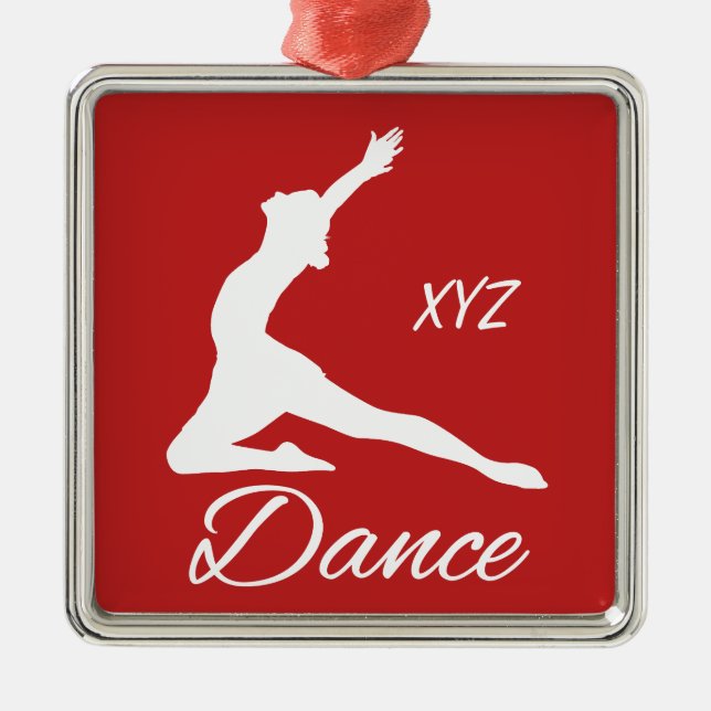 Monograma de la DANZA y ornamento de encargo del (Frente)