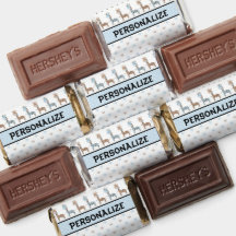 Monograma de la jirafa azul del bebé