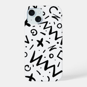 Monograma de línea retro elegante moderna