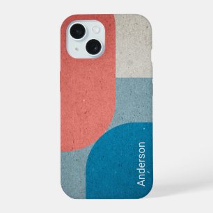 Monograma de línea retro elegante moderna