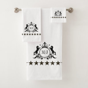 Monograma de los caballos de la corona de los Roya