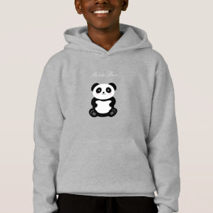 Monograma de oso de panda cúpula
