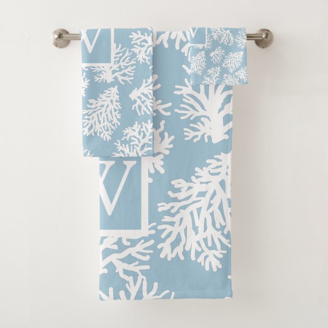 Monograma de playa costera de verano de los arreci (In situ)