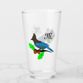 Monograma de Steller Blue Jay
