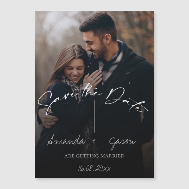 Monograma de superposición de texto corto dos Boda (Anverso)